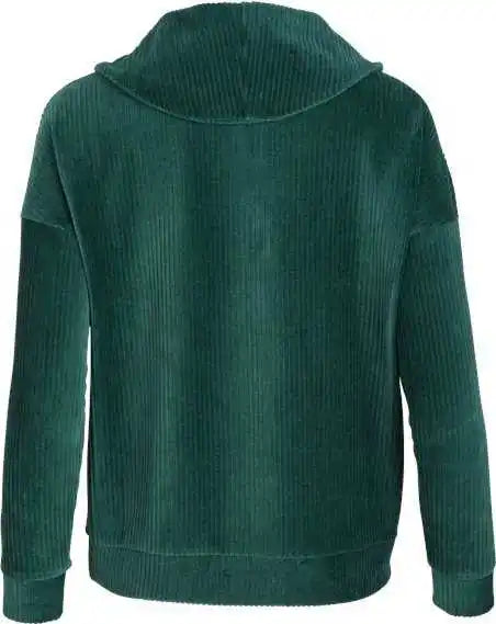 Boxercraft Bw5203 Women’s Manchester Quarter Zip - Moss