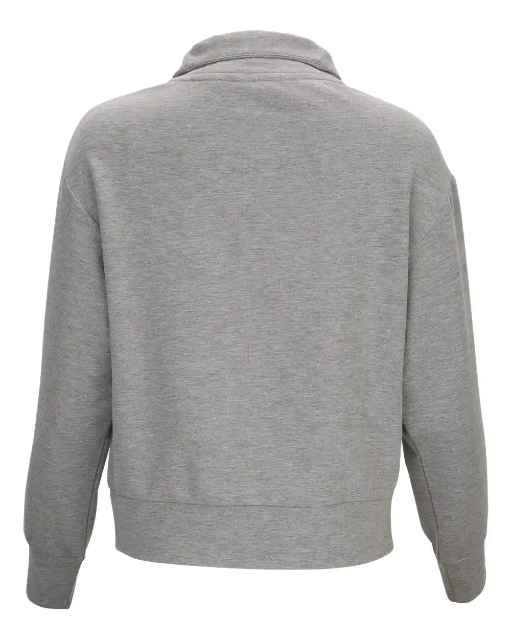Boxercraft Bw5205 Women’s Dream Fleece 1/4 Zip Pullover - Oxford Heather