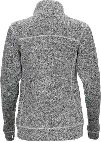 Boxercraft Bw5207 Women’s Alpine Full-zip - Black Heather
