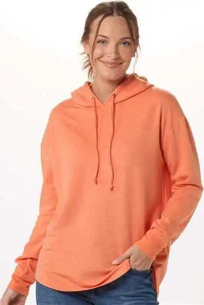 Boxercraft Bw5301 Women’s Dream Fleece Hooded Pullover - Mandarin Heather