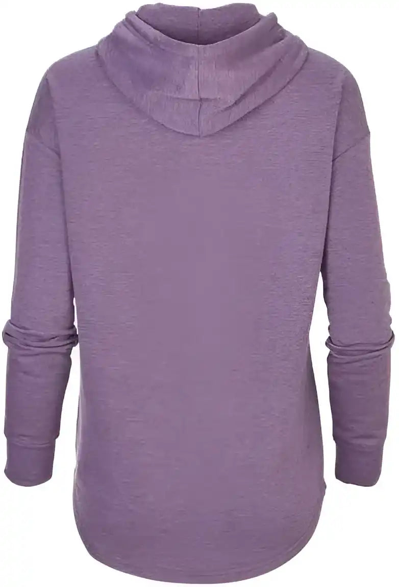 Boxercraft Bw5301 Women’s Dream Fleece Hooded Pullover Purple Heather