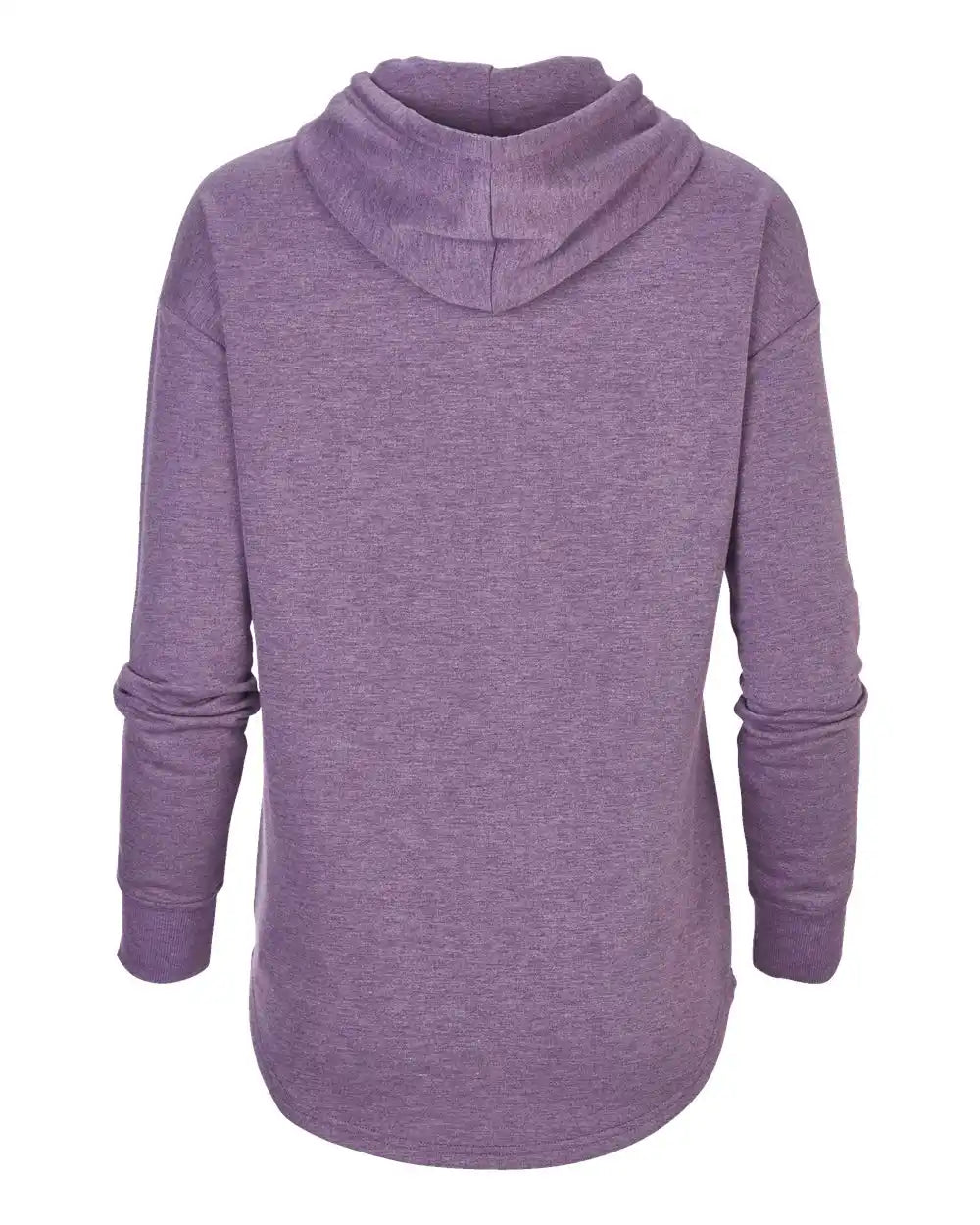 Boxercraft Bw5301 Women’s Dream Fleece Hooded Pullover - Purple Heather - Xs