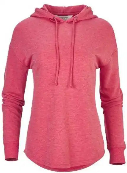 Boxercraft Bw5301 Women’s Dream Fleece Hooded Pullover - Red Heather