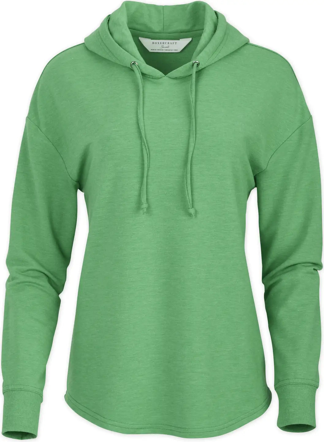 Boxercraft Bw5301 Women’s Dream Fleece Hooded Pullover - Shamrock - Green / Ladies Xs