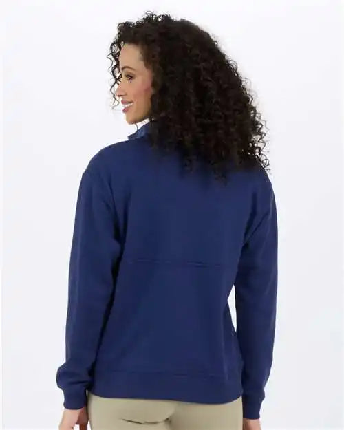 Boxercraft Bw5401 Women’s Lace Up Pullover - Navy