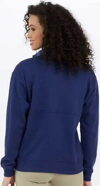 Boxercraft Bw5401 Women’s Lace Up Pullover - Navy