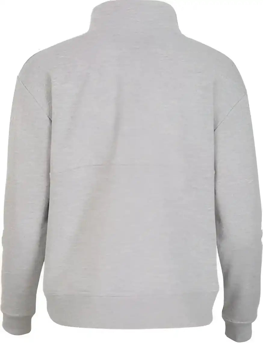 Boxercraft Bw5401 Women’s Lace Up Pullover - Oxford Heather