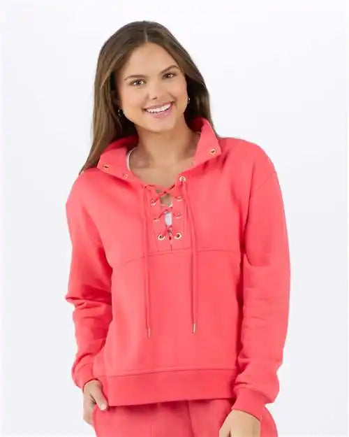 Boxercraft Bw5401 Women’s Lace Up Pullover - Paradise