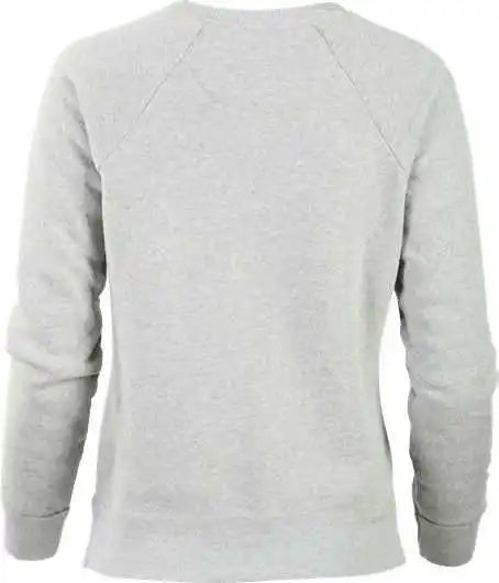 Boxercraft Bw5402 Women’s Travel v Neck Pullover Oxford Heather