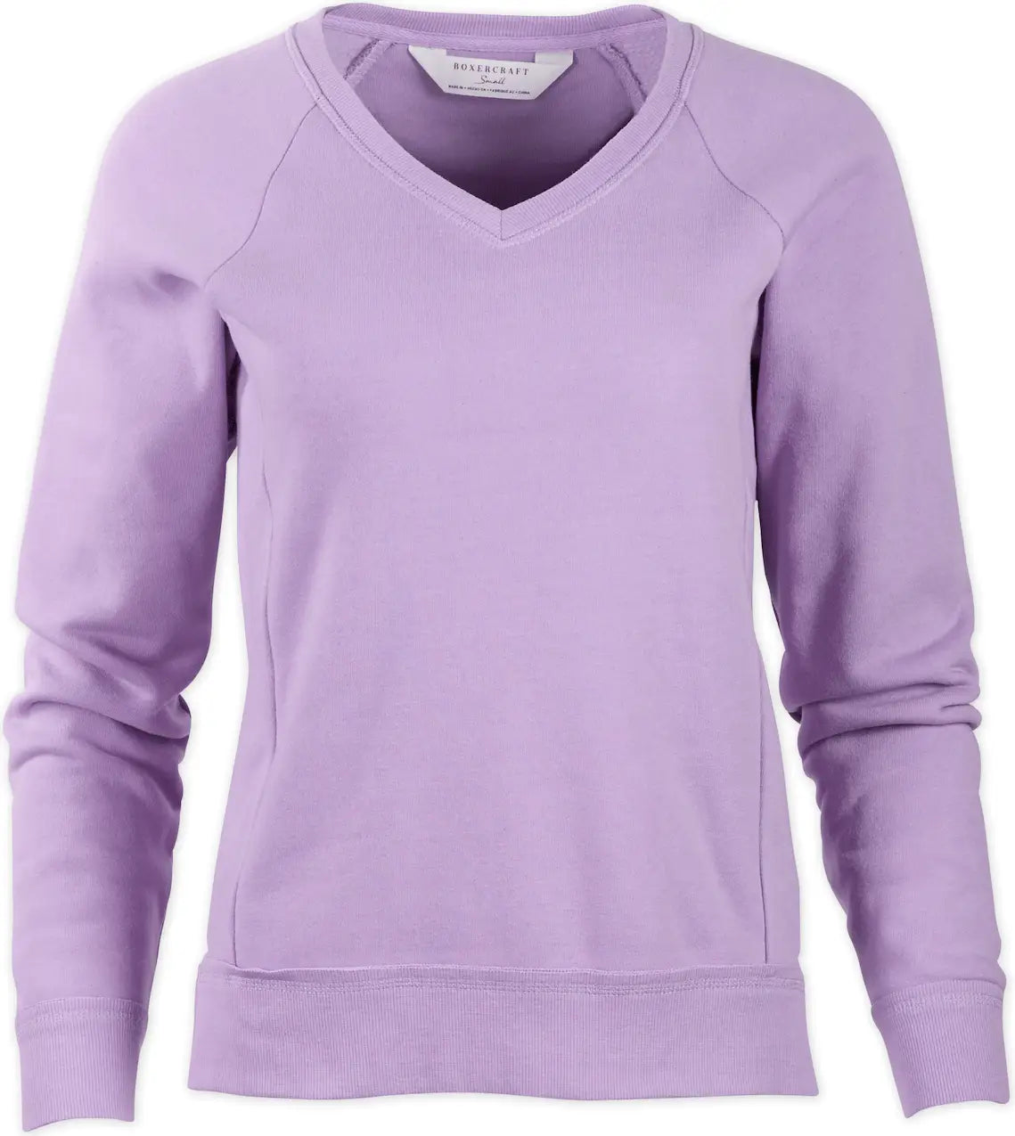 Boxercraft Bw5402 Women’s Travel V-neck Pullover - Wisteria - Ladies Xs