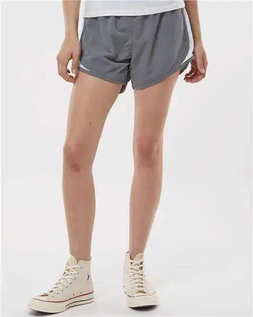 Boxercraft Bw6102 Woman’s Sport Shorts - Gray