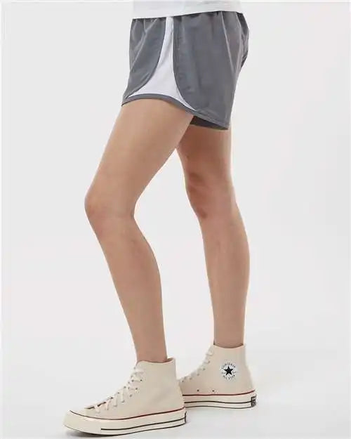 Boxercraft Bw6102 Woman’s Sport Shorts - Gray