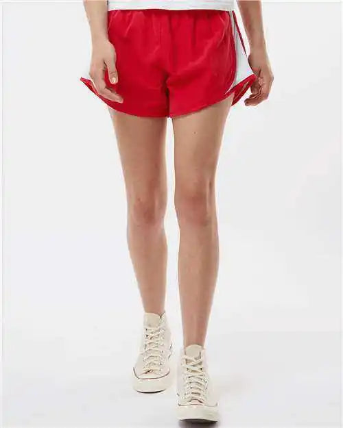 Boxercraft Bw6102 Woman’s Sport Shorts - Red