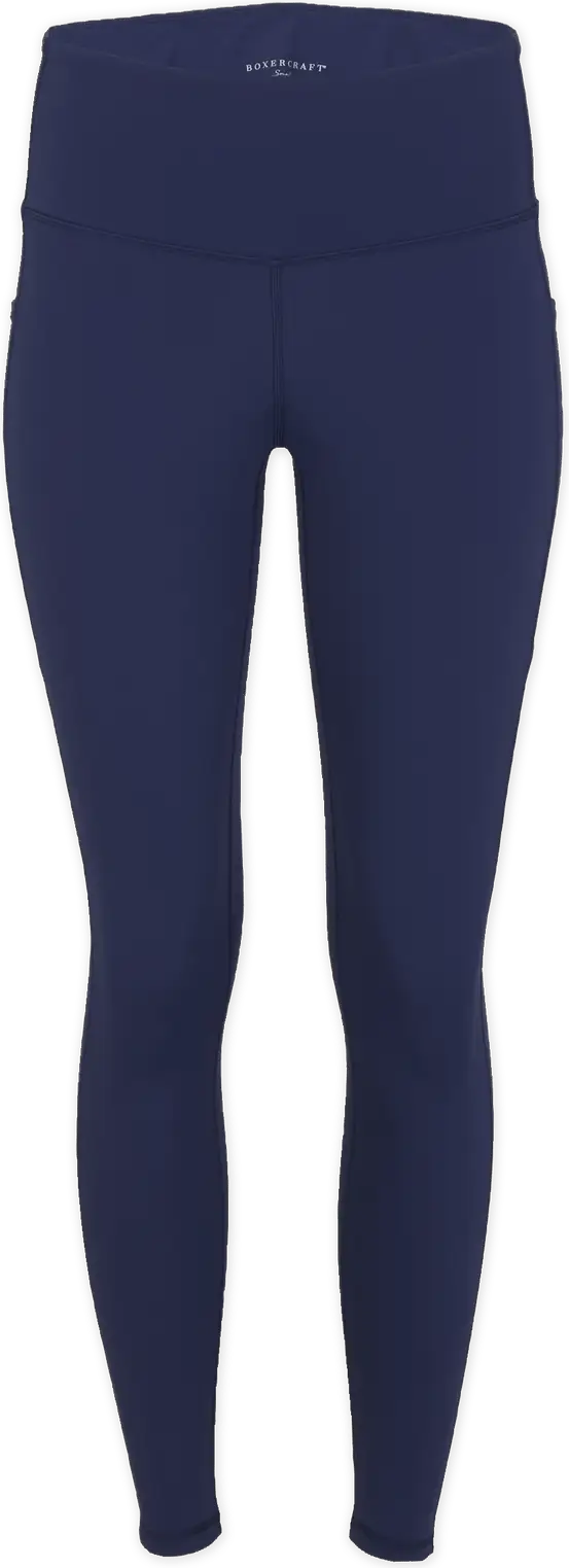 Boxercraft Bw6303 Zen Sport Legging - Navy - Ladies Xs