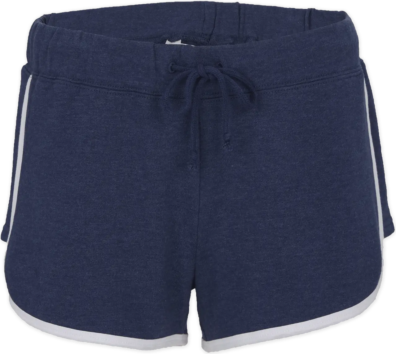 Boxercraft Bw6402 French Terry Short - Navy Heather White