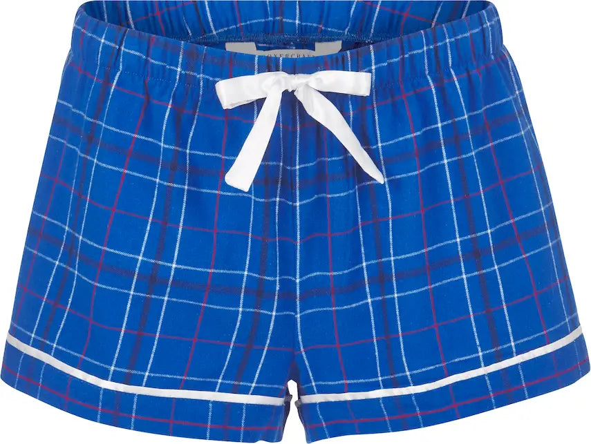 Boxercraft Bw6501 Women’s Flannel Short - Royal Field Day