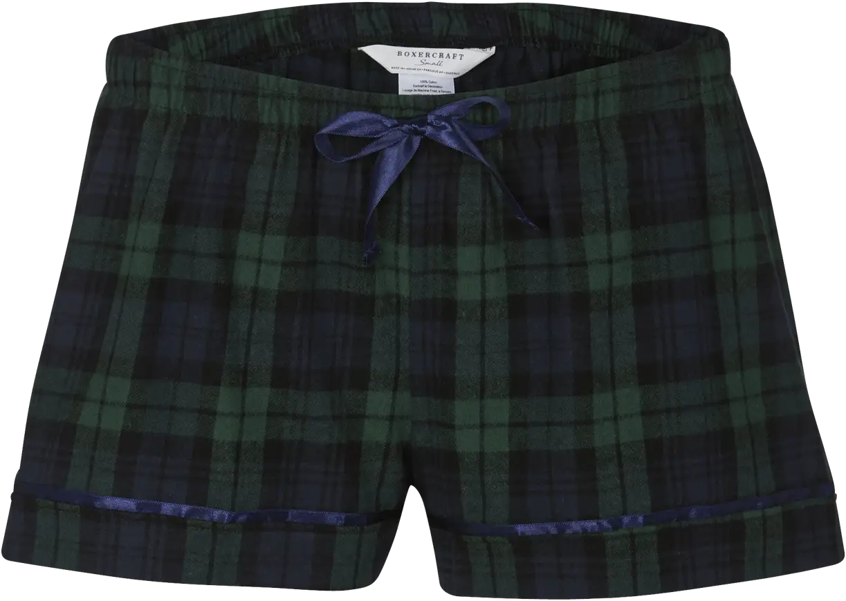 Boxercraft Bw6501 Women’s Flannel Short - Scottish Tartan