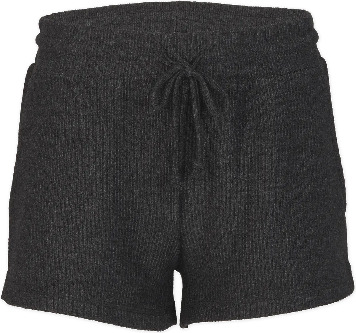 Boxercraft Bw6506 Rib Knit Corded Short - Black - Ladies Xs