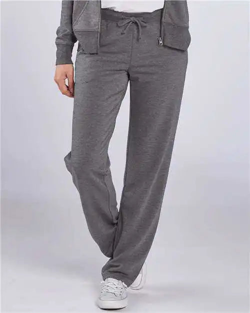 Boxercraft Bw6601 Women’s Dream Fleece Pants - Black Heather