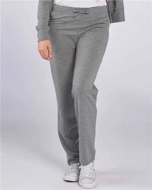 Boxercraft Bw6601 Women’s Dream Fleece Pants - Oxford Heather