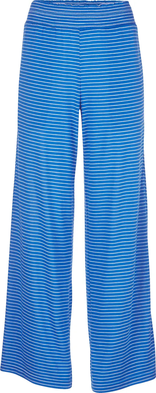 Boxercraft Bw6615 Evelyn Wide Leg Pant J15 - Royal White - Ladies Xs