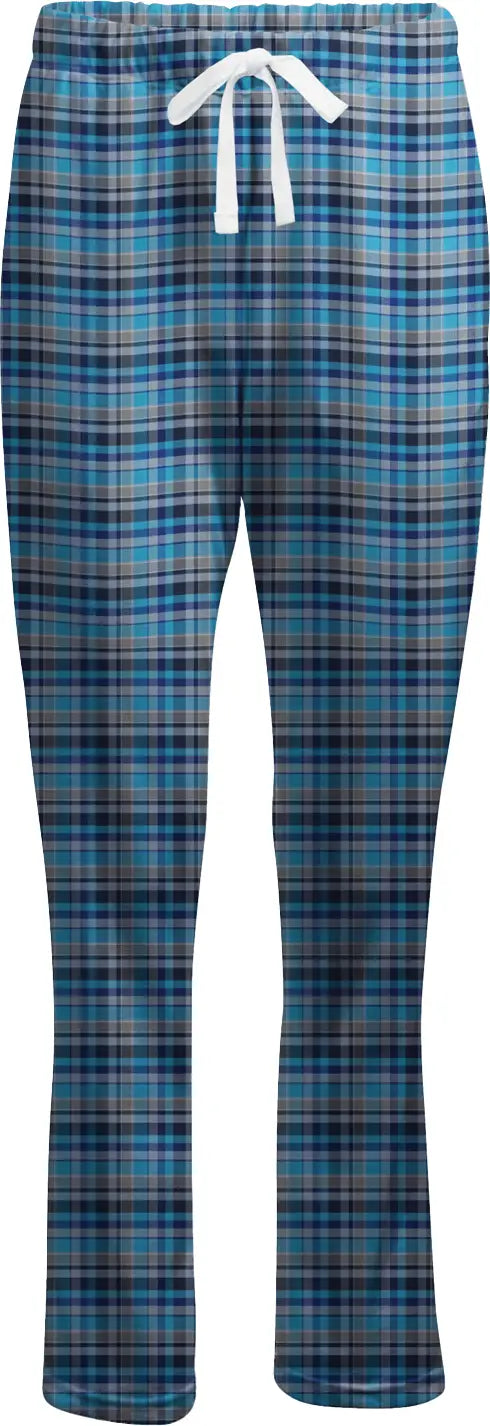 Boxercraft Bw6620 Women’s Haley Flannel Pant F20/f24 - Blue Harmony Pl - Ladies Xs