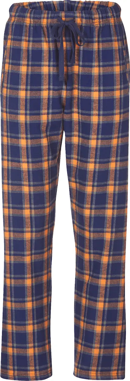 Boxercraft Bw6620 Women’s Haley Flannel Pant F20/f24 - Heritage Navy Orange - Ladies Xs