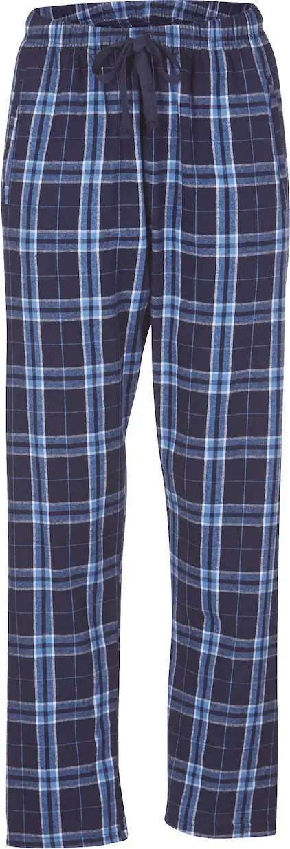 Boxercraft Bw6620 Women’s Haley Flannel Pant F20/f24 - Navy Columbia Plaid - Ladies Xs