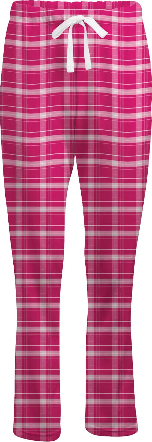 Boxercraft Bw6620 Women’s Haley Flannel Pant F20/f24 - Pink Carng Pld - Ladies Xs