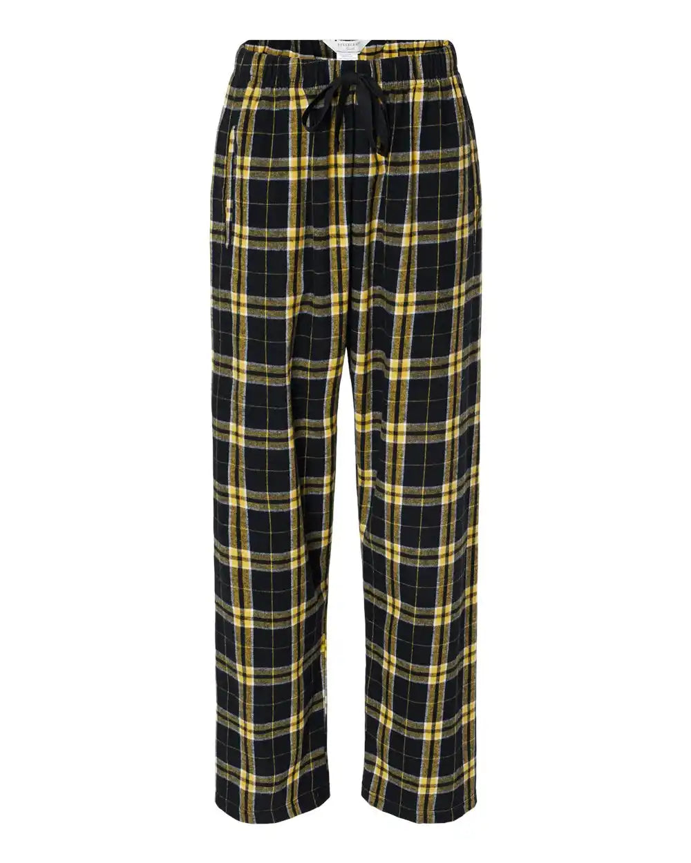 Boxercraft Bw6620 Women’s Haley Flannel Pants - Black Gold - Black/ / Xs