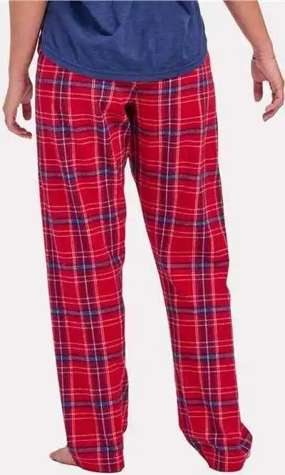 Boxercraft Bw6620 Women’s Haley Flannel Pants Brick Red Kingston
