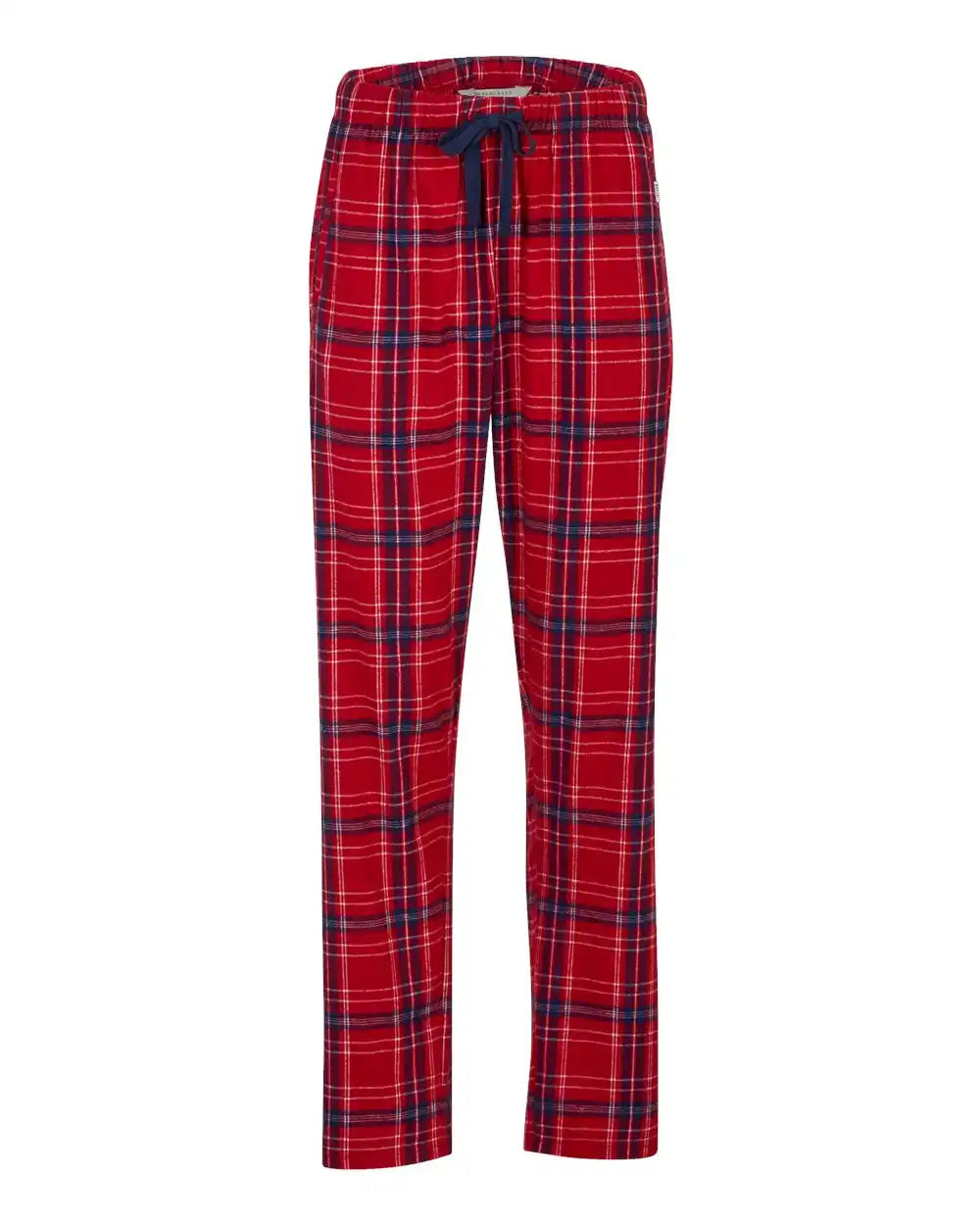 Boxercraft Bw6620 Women’s Haley Flannel Pants - Brick Red Kingston - Xs