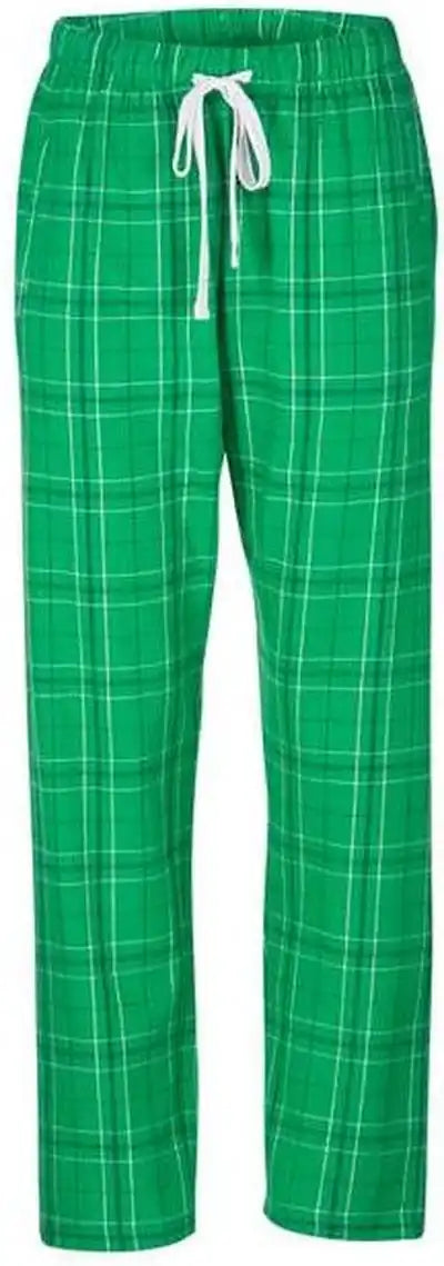 Boxercraft Bw6620 Women’s Haley Flannel Pants - Kelly Field Day Plaid