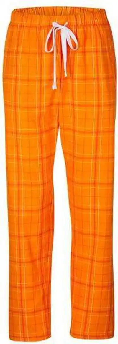 Boxercraft Bw6620 Women’s Haley Flannel Pants - Orange Field Day Plaid