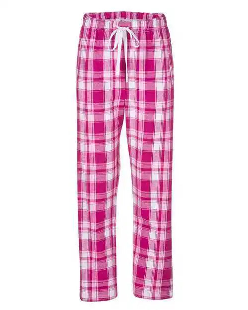 Boxercraft Bw6620 Women’s Haley Flannel Pants - Orchid Sophia Plaid