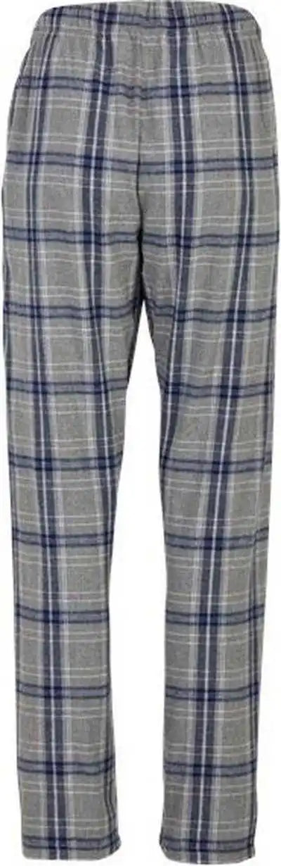 Boxercraft Bw6620 Women’s Haley Flannel Pants Oxford Heather Navy Kingston