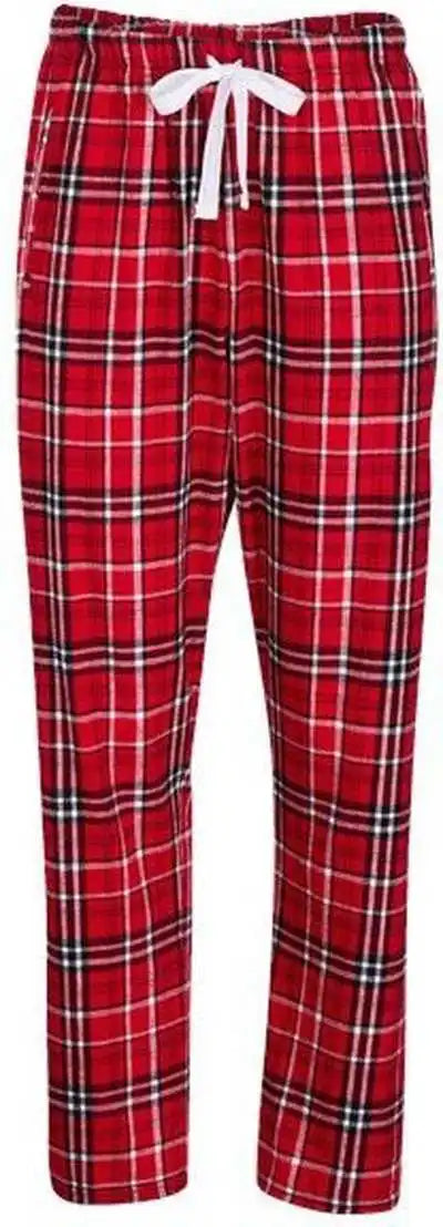 Boxercraft Bw6620 Women’s Haley Flannel Pants - Red White