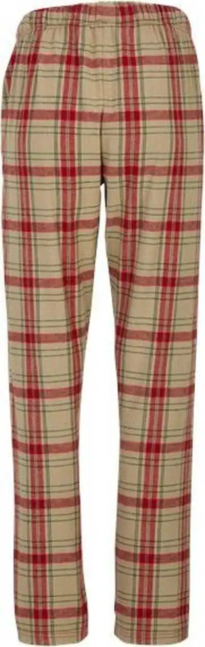 Boxercraft Bw6620 Women’s Haley Flannel Pants - Reindeer Plaid