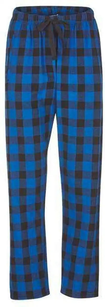 Boxercraft Bw6620 Women’s Haley Flannel Pants Royal Black Buffalo