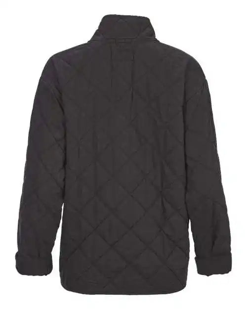 Boxercraft Bw8102 Women’s Quilted Market Jacket - Black