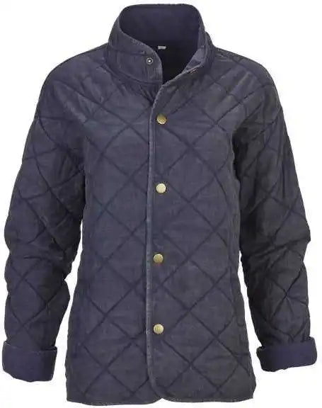 Boxercraft Bw8102 Women’s Quilted Market Jacket - Navy