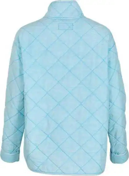 Boxercraft Bw8102 Women’s Quilted Market Jacket - Pacific Blue