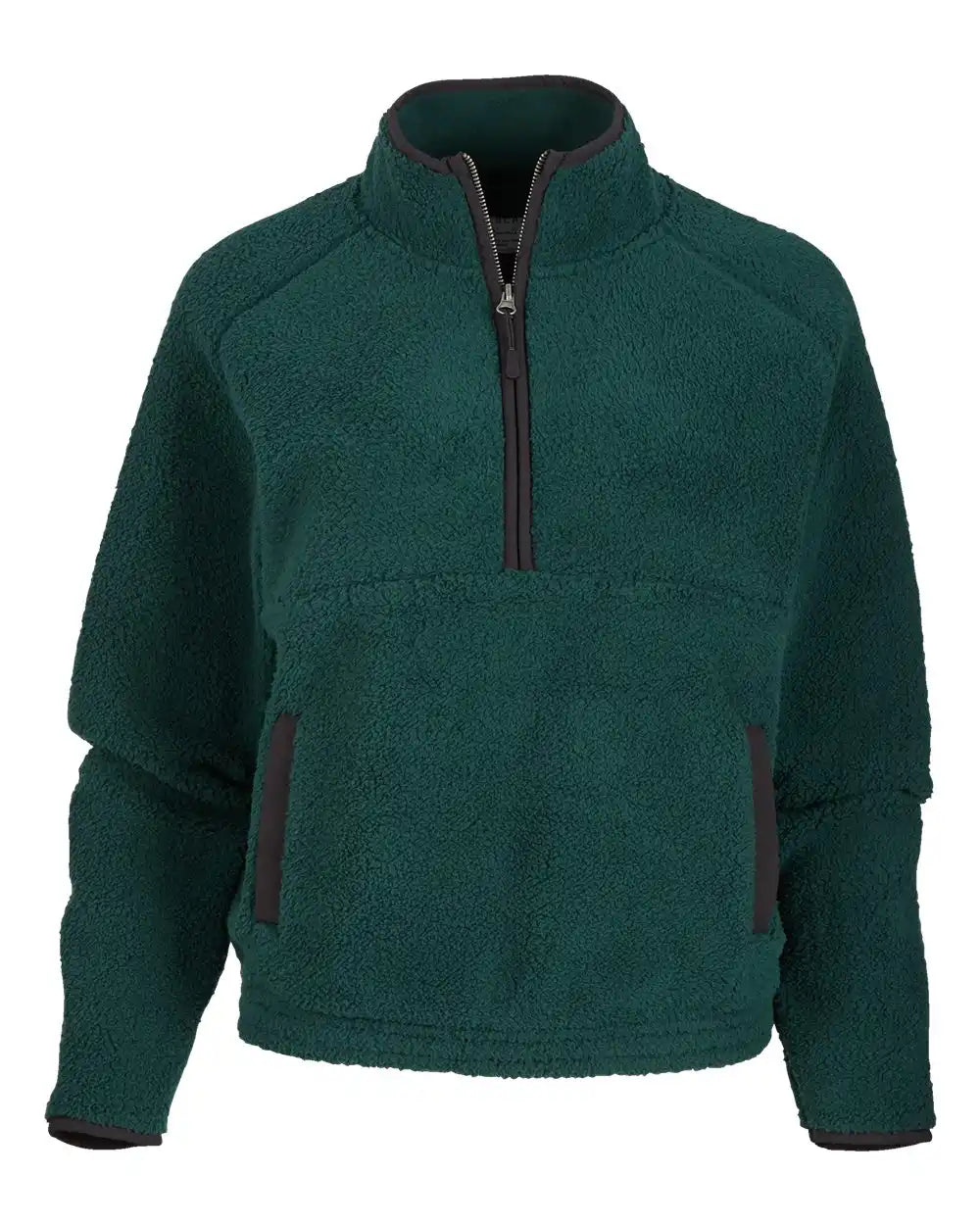 Boxercraft Bw8501 Women’s Everest Half-zip Pullover - Moss - Xs