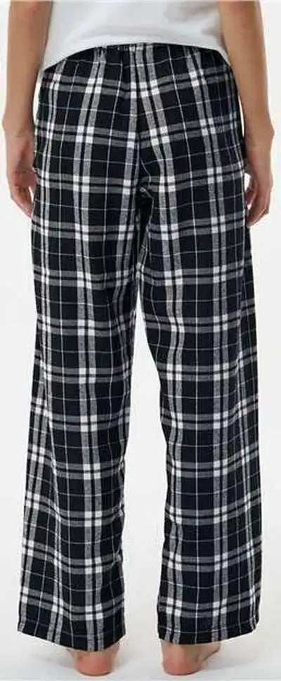 Boxercraft By6624 Youth Flannel Pants - Black White