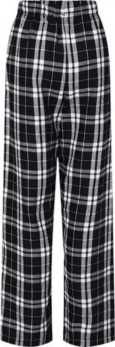 Boxercraft By6624 Youth Flannel Pants - Black White