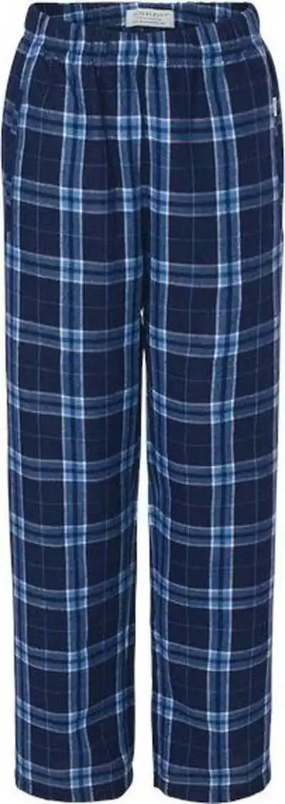 Boxercraft By6624 Youth Flannel Pants Navy Columbia