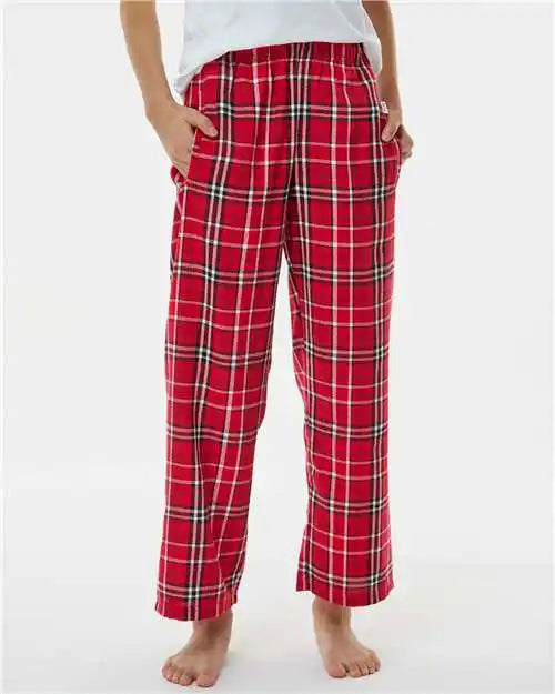 Boxercraft By6624 Youth Flannel Pants - Red White