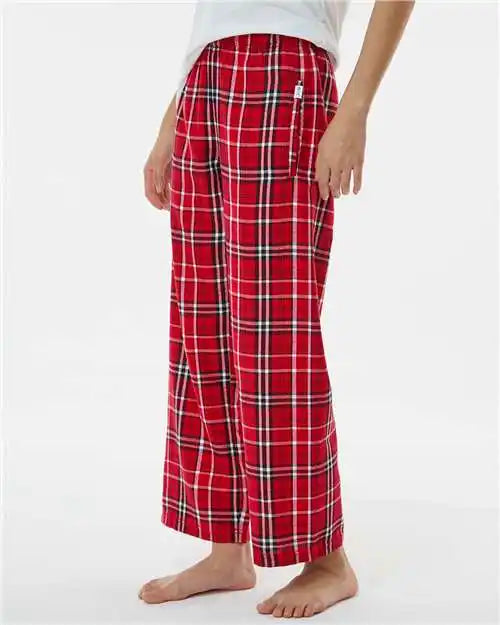 Boxercraft By6624 Youth Flannel Pants - Red White