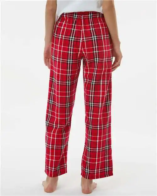 Boxercraft By6624 Youth Flannel Pants - Red White