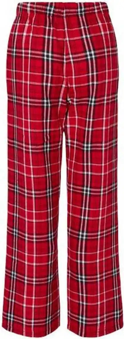 Boxercraft By6624 Youth Flannel Pants - Red White